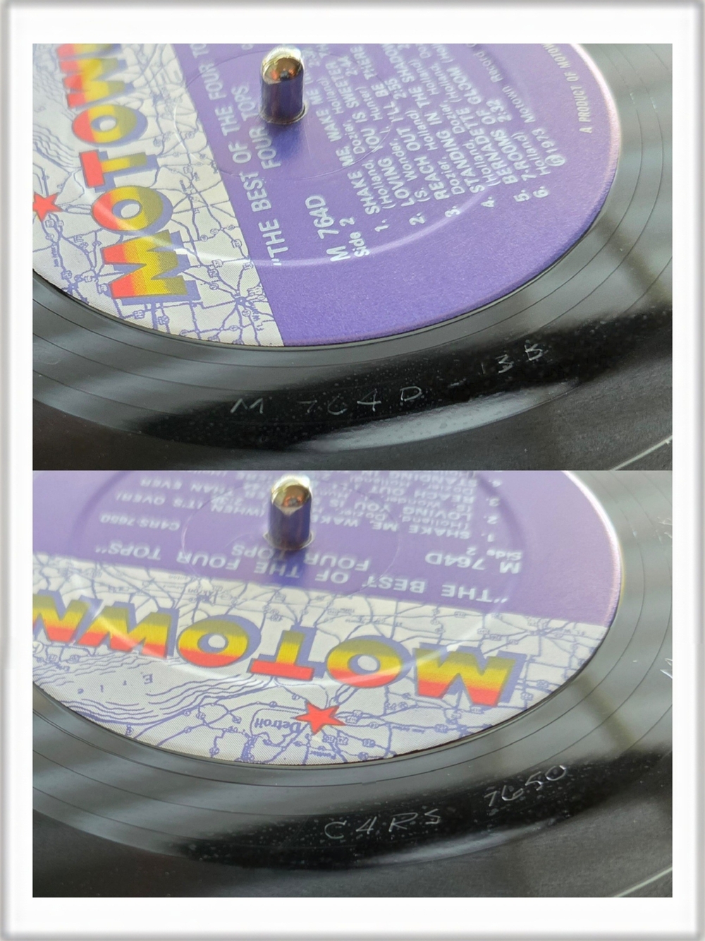 THE FOUR TOPS•The Best Of•1973 US 2xLP (M 764D) Motown - Picture 11 of 17
